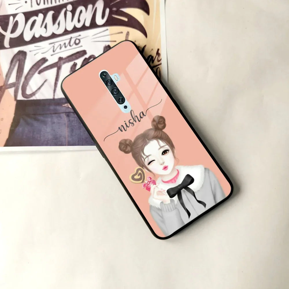 Candy Wink Customize Glass Case Cover For Oppo - ShopOnCliQ