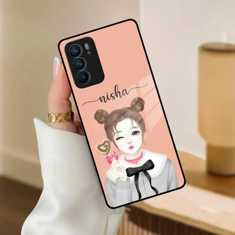 Candy Wink Customize Glass Case Cover For Oppo - ShopOnCliQ