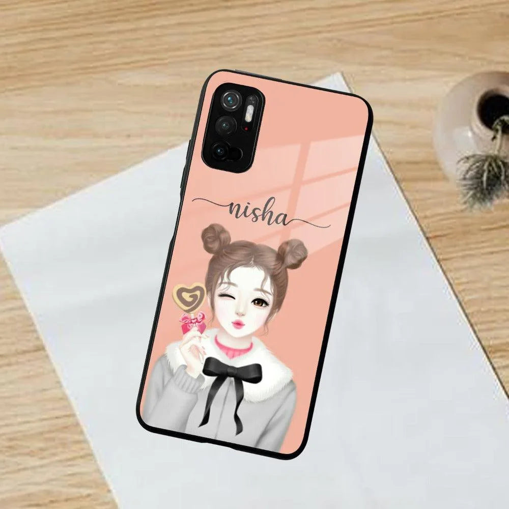Candy Wink Customize Glass Case Cover For Poco - ShopOnCliQ