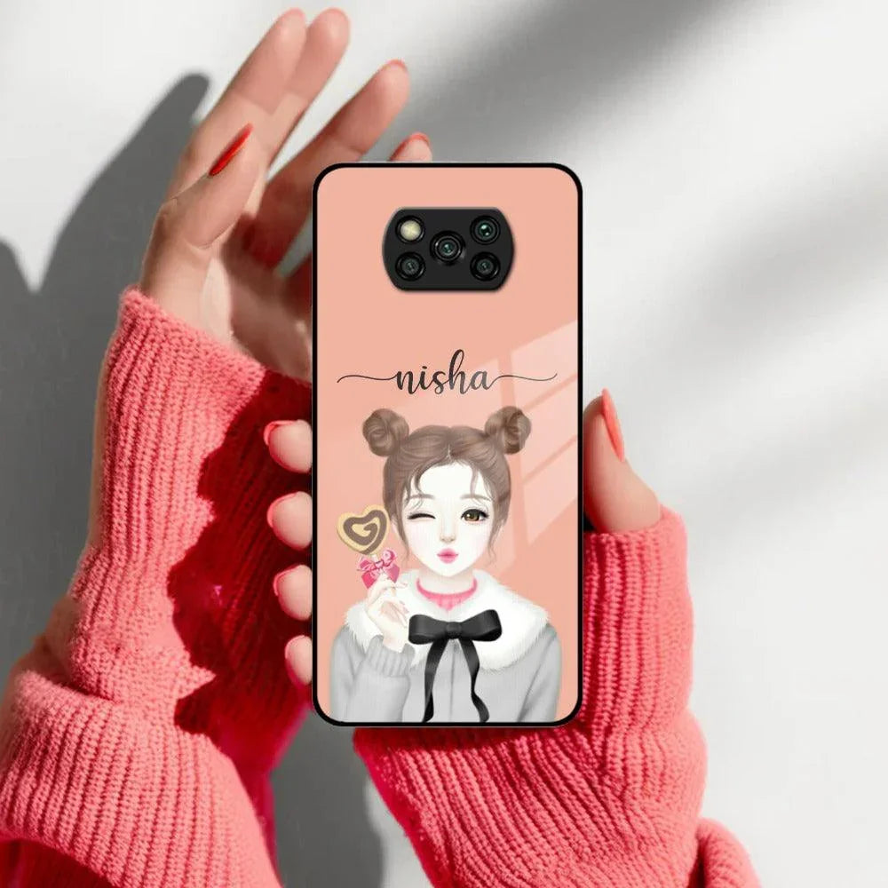 Candy Wink Customize Glass Case Cover For Poco - ShopOnCliQ