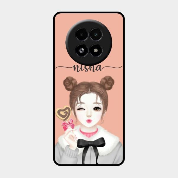 Candy Wink Customize Glass Case Cover For Realme 13 5G