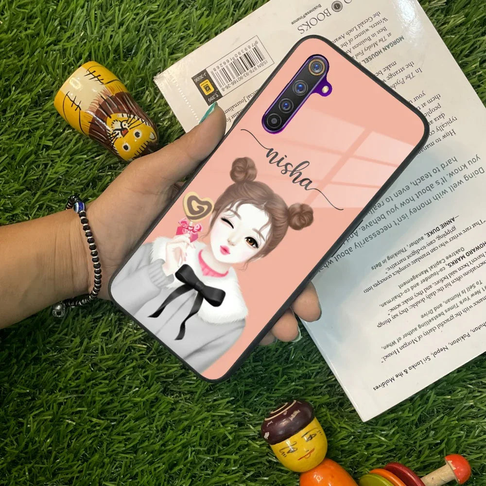 Candy Wink Customize Glass Case Cover For Realme/Narzo - ShopOnCliQ