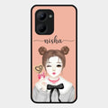 Candy Wink Customize Glass Case Cover For Realme C33 2023