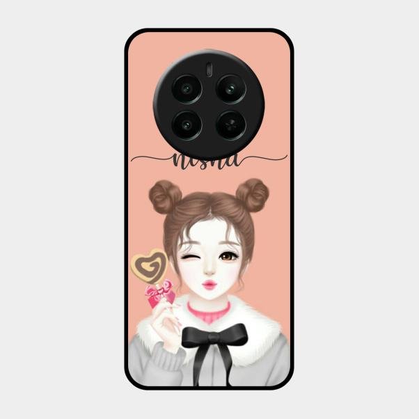 Candy Wink Customize Glass Case Cover For Realme Narzo 70 Pro 5G