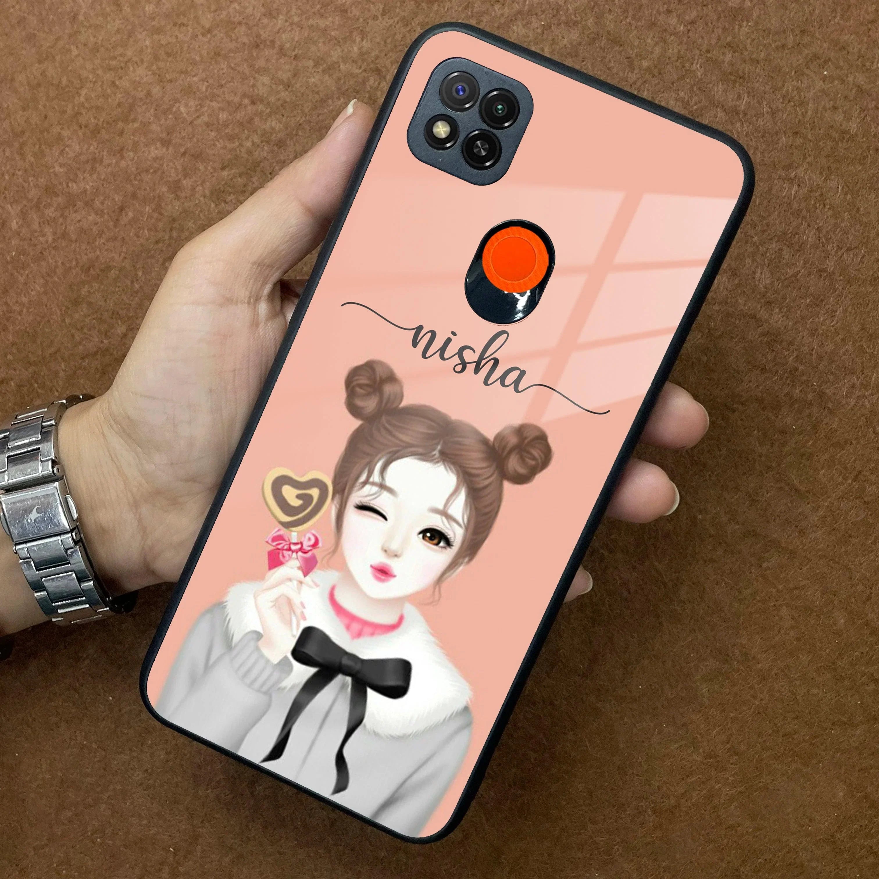Candy Wink Customize Glass Case Cover For Poco - ShopOnCliQ