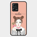 Candy Wink Customize Glass Case Cover For Redmi Note 12 5G
