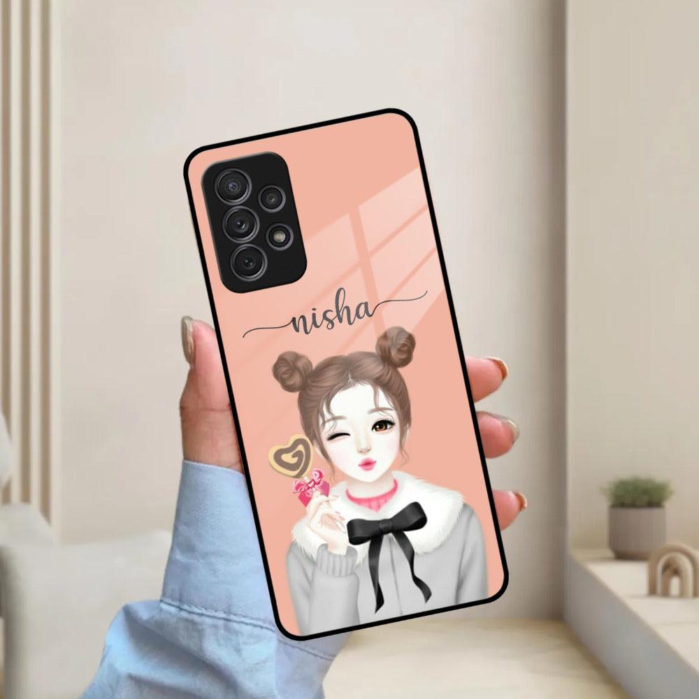 Candy Wink Customize Glass Case Cover For Samsung - ShopOnCliQ