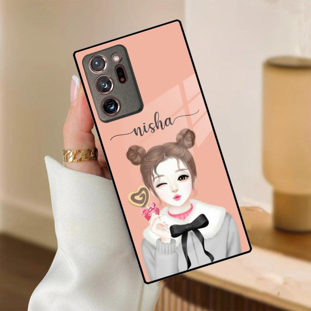 Candy Wink Customize Glass Case Cover For Samsung - ShopOnCliQ