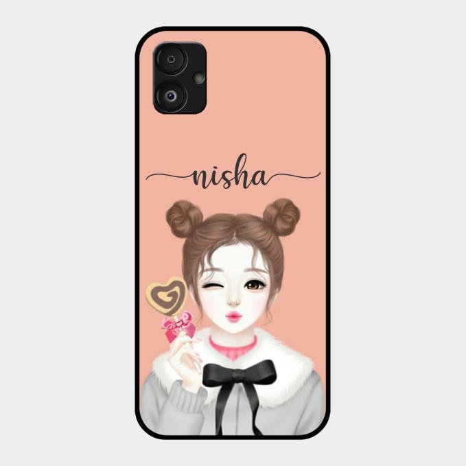 Candy Wink Customize Glass Case Cover For Samsung Galaxy F14 5G