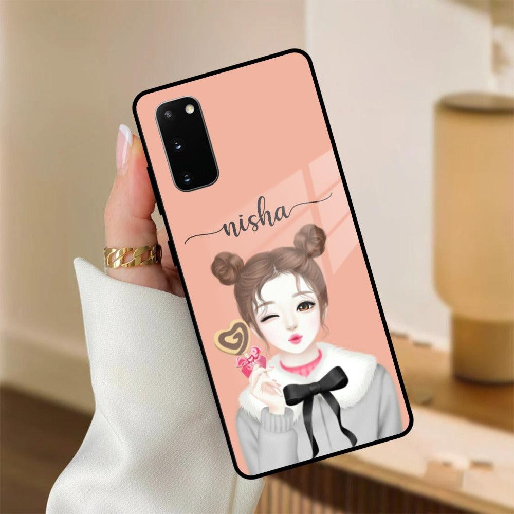 Candy Wink Customize Glass Case Cover For Samsung - ShopOnCliQ