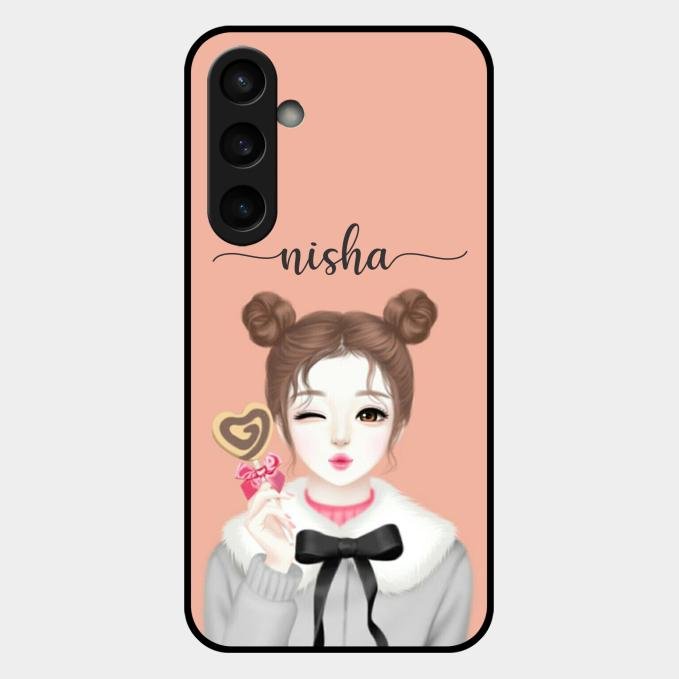 Candy Wink Customize Glass Case Cover For Samsung Galaxy S23 Fe 5G