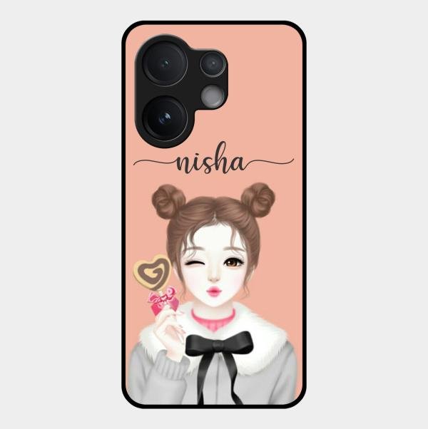 Candy Wink Customize Glass Case Cover For Vivo T4 Pro 5G