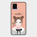 Candy Wink Customize Glass Case Cover For Vivo V20