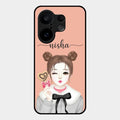 Candy Wink Customize Glass Case Cover For Vivo X200 Fe 5G