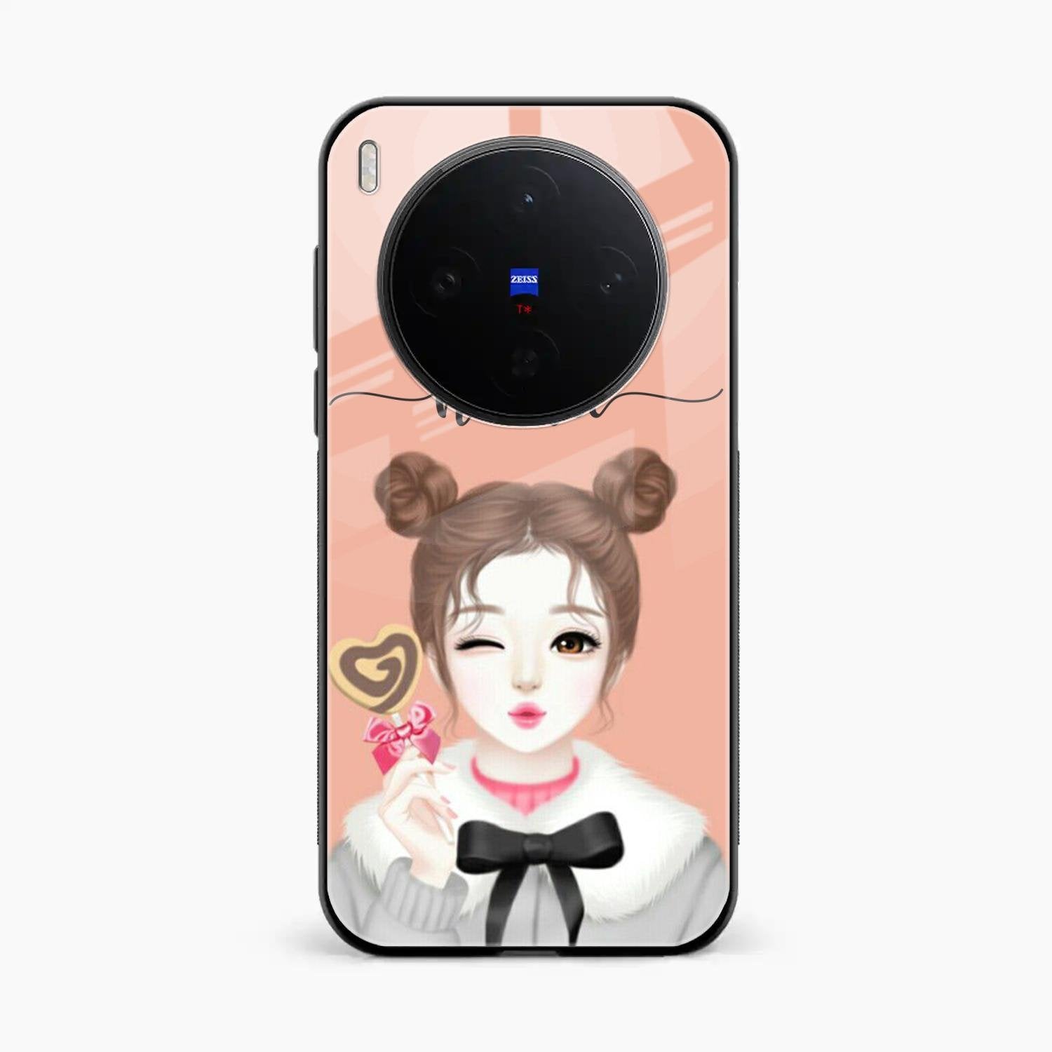 Candy Wink Customize Glass Case Cover For Vivo X300 5G