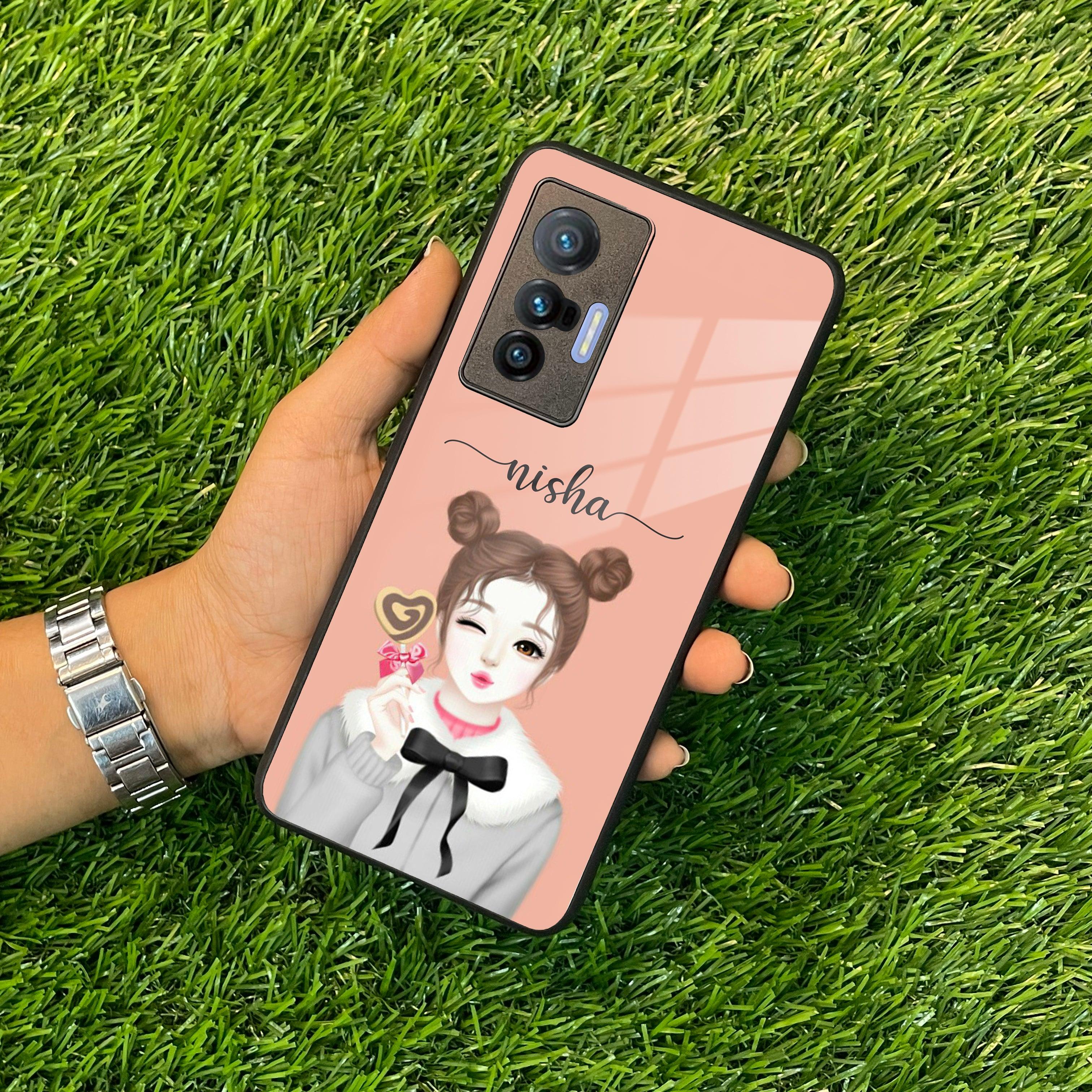 Candy Wink Customize Glass Case Cover For Vivo - ShopOnCliQ