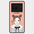 Candy Wink Customize Glass Case Cover For Vivo X80 5G