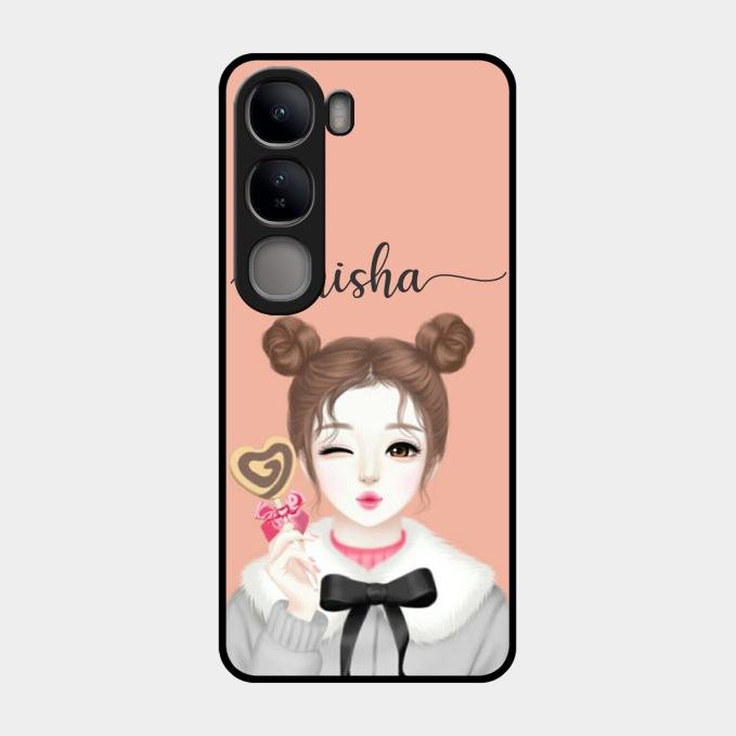 Candy Wink Customize Glass Case Cover For Vivo Y300 5G