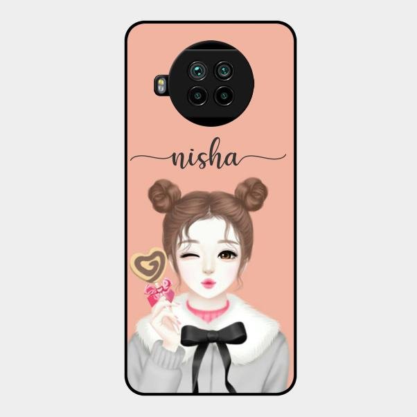 Candy Wink Customize Glass Case Cover For Xiaomi Mi 10I 5G