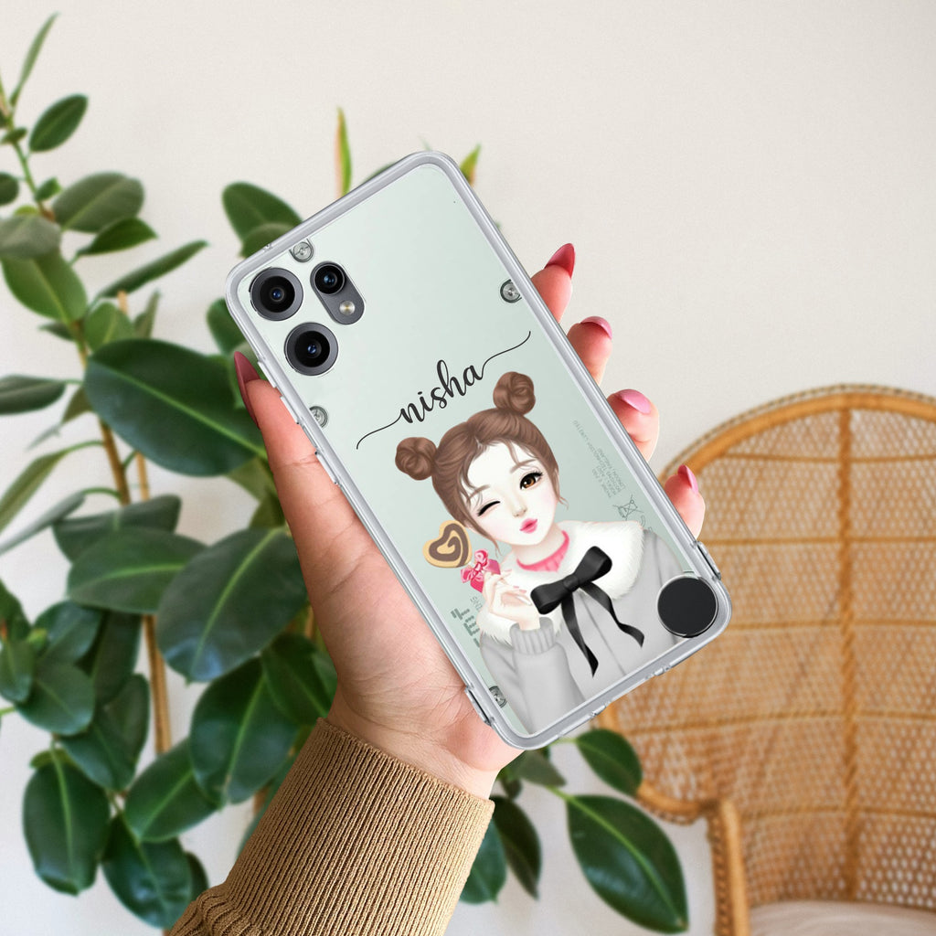 Candy Wink Customize Anti Yellow Case For CMF by Nothing Phone 2 Pro