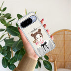 Candy Wink Customize Transparent Silicon Case For Google Pixel 10