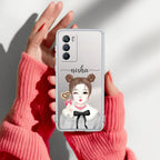 Candy Wink Customize Transparent Silicon Case For iQOO 9 SE 5G