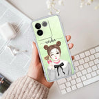 Candy Wink Customize Transparent Silicon Case For Vivo T2 Pro 5G