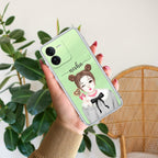 Candy Wink Customize Transparent Silicon Case For iQOO Z9 5G