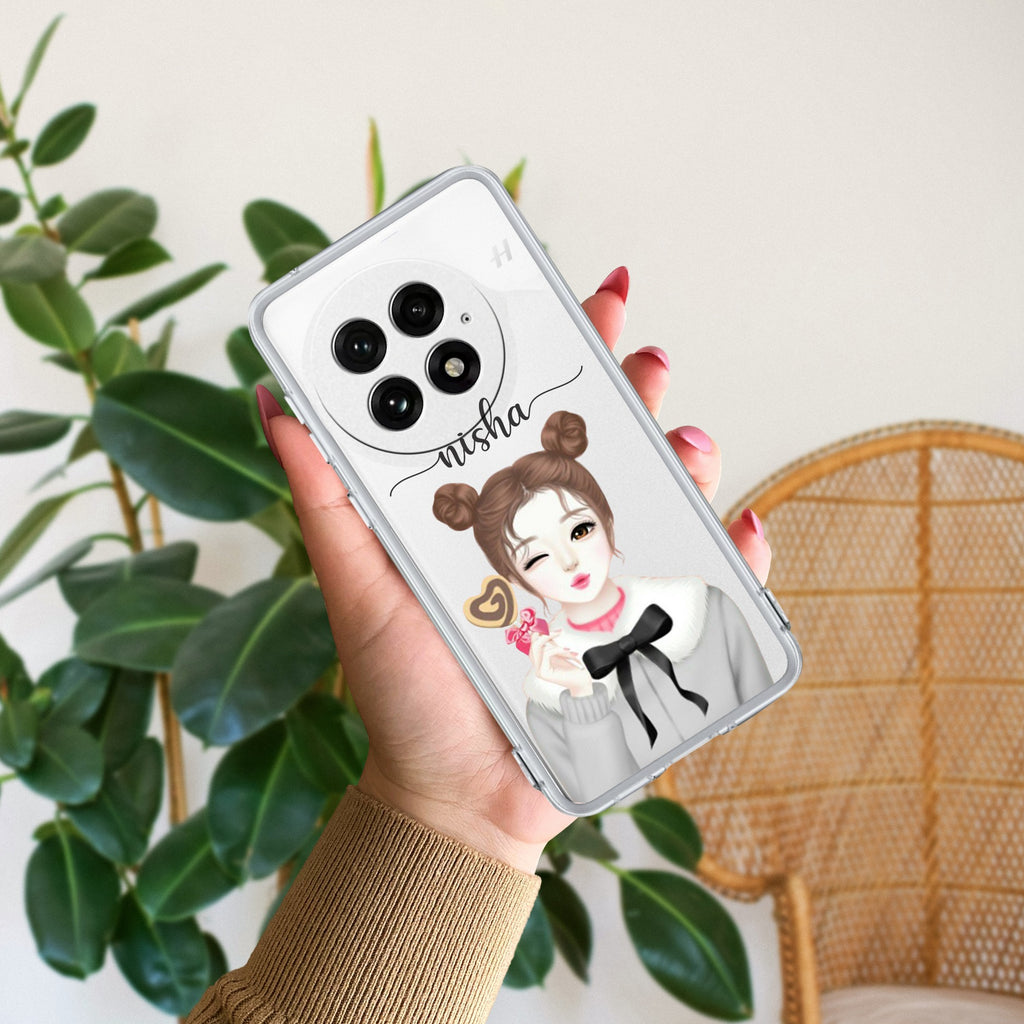 Candy Wink Customize Anti Yellow Case For OnePlus 13 5G