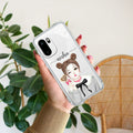Candy Wink Customize Transparent Silicon Case For OnePlus 15R 5G