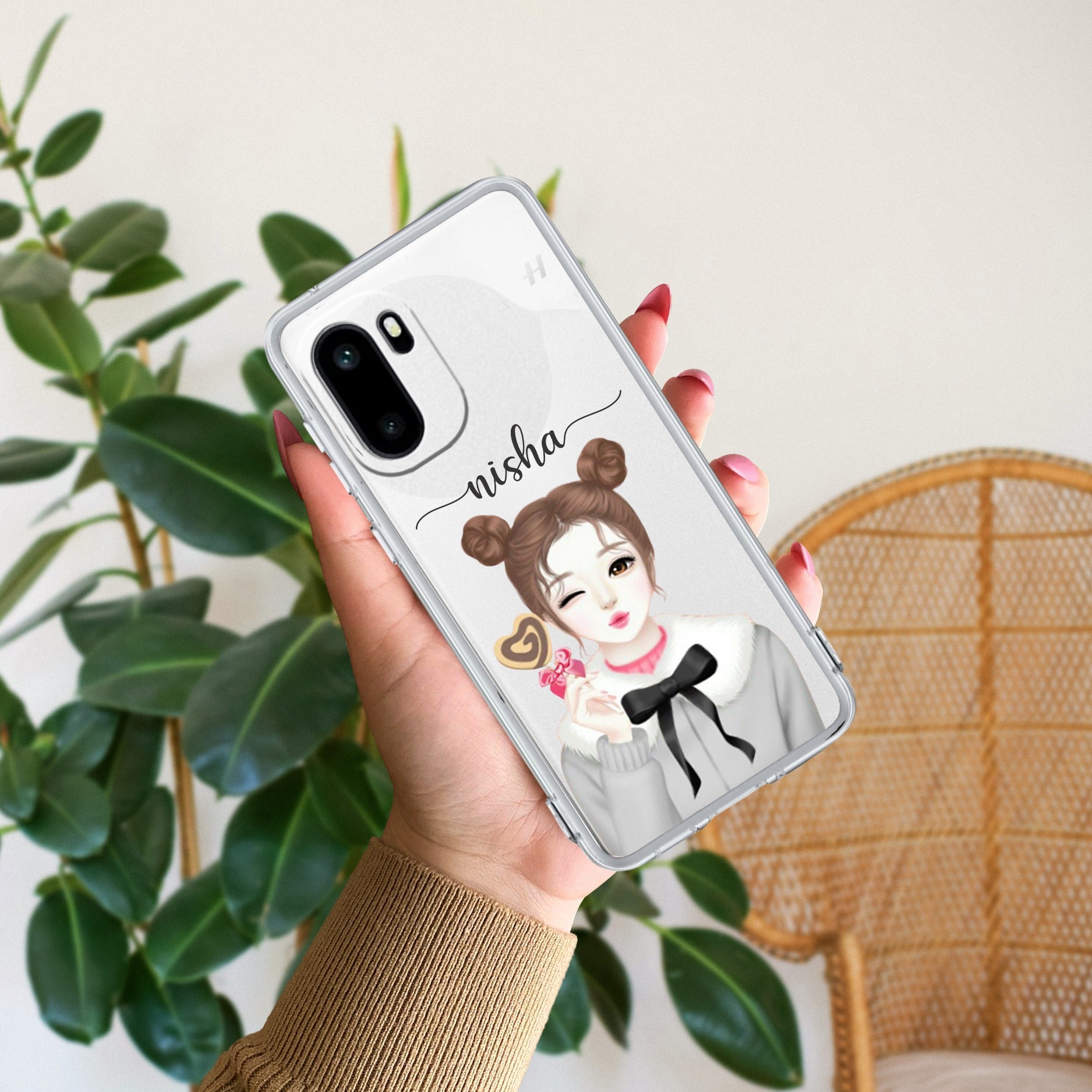 Candy Wink Customize Anti Yellow Case For OnePlus 15R 5G