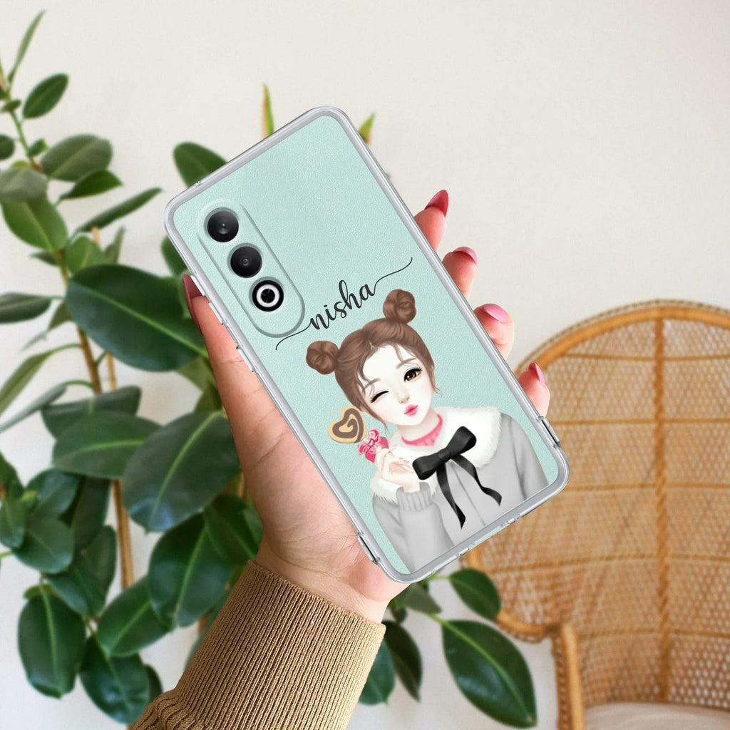 Candy Wink Customize Transparent Silicon Case For OnePlus - ShopOnCliQ