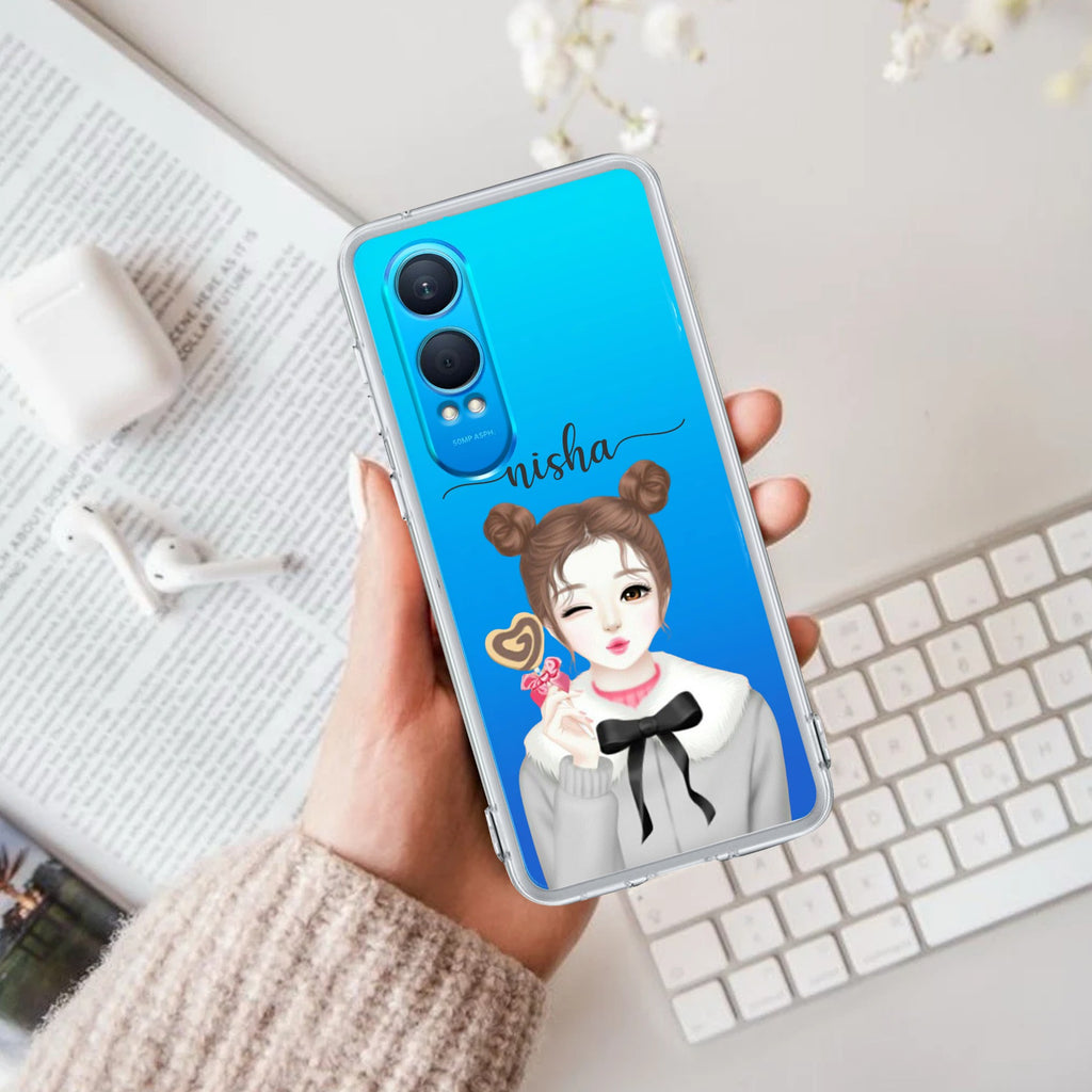 Candy Wink Customize Anti Yellow Case For OnePlus Nord CE 4 Lite 5G