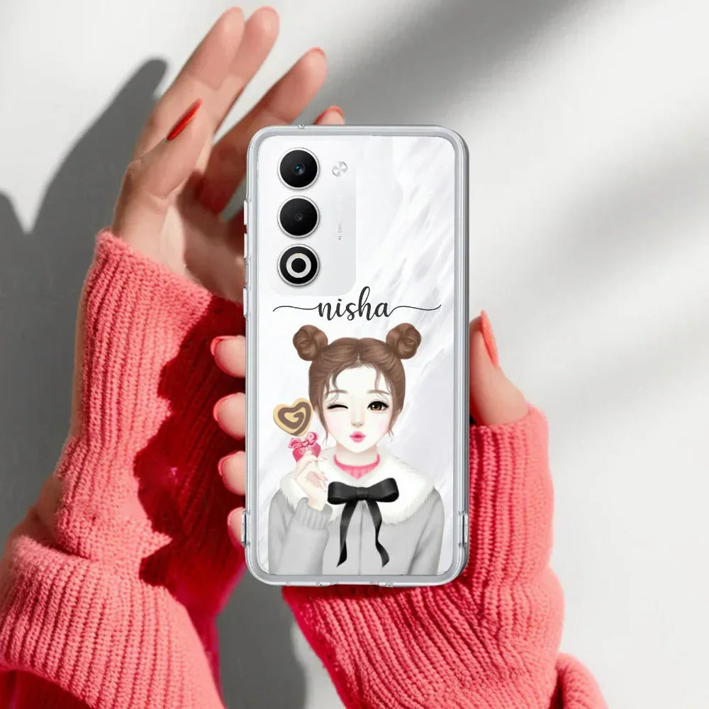 Candy Wink Customize Anti Yellow Case For Oppo A5 5G