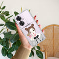 Candy Wink Customize Transparent Silicon Case For Oppo F25 Pro 5G