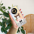 Candy Wink Customize Transparent Silicon Case For Realme 11 Pro Plus 5G