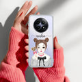 Candy Wink Customize Transparent Silicon Case For Realme 13 Plus 5G