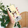 Candy Wink Customize Transparent Silicon Case For Realme 14x 5G