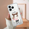 Candy Wink Customize Transparent Silicon Case For Realme P1 5G