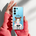 Candy Wink Customize Anti Yelllow Case For Realme 15X 5G