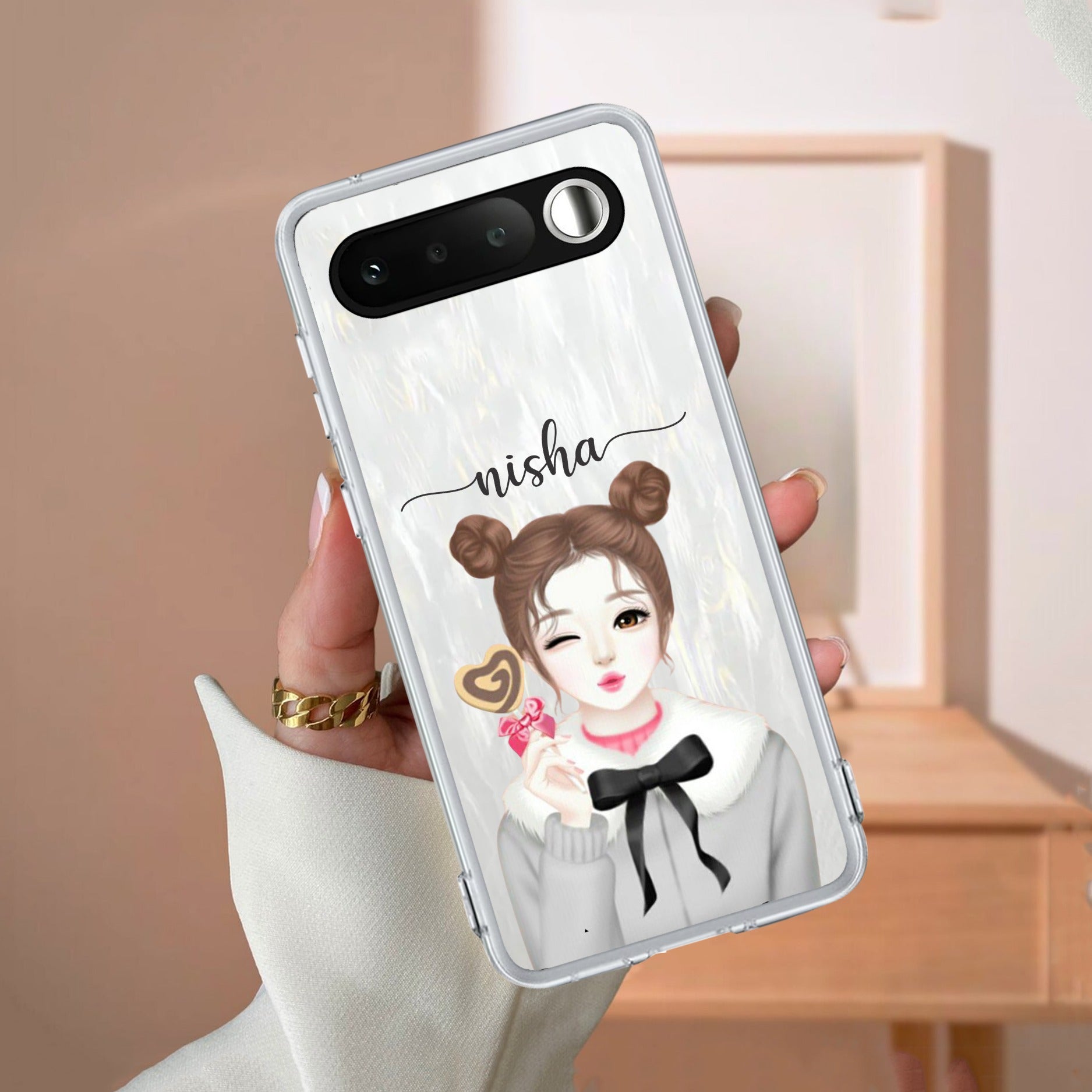 Candy Wink Customize Anti Yellow Case For Realme 16 5G