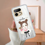 Candy Wink Customize Transparent Silicon Case For Realme Narzo 70 5G