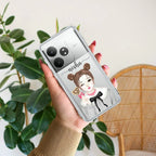 Candy Wink Customize Transparent Silicon Case For Realme 10 Pro+ 5G