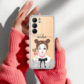 Candy Wink Customize Transparent Silicon Case For Realme P3 Lite 5G