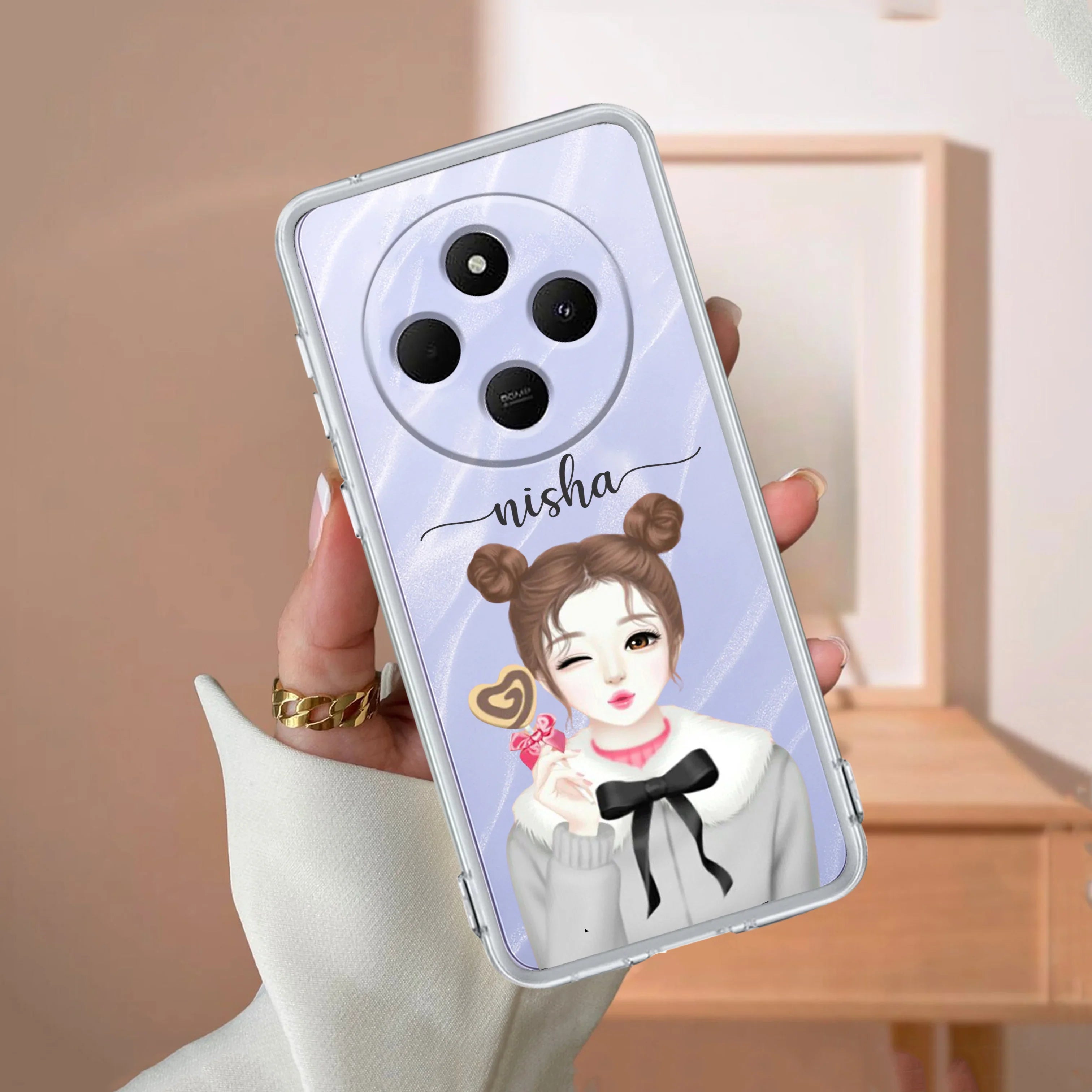 Candy Wink Customize Transparent Silicon Case For Redmi/Xiaomi - ShopOnCliQ