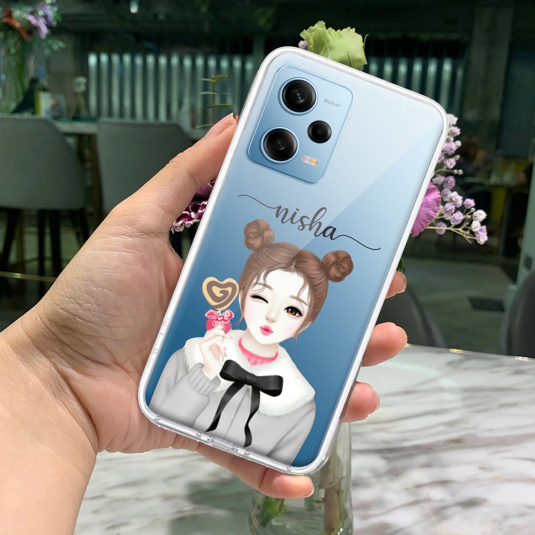 Candy Wink Customize Transparent Silicon Case For Redmi/Xiaomi
