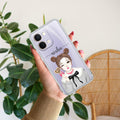 Candy Wink Customize Transparent Silicon Case For Vivo T5X 5G