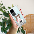 Candy Wink Customize Transparent Silicon Case For Vivo Y73