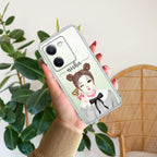 Candy Wink Customize Transparent Silicon Case For Vivo - ShopOnCliQ