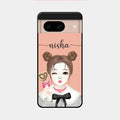 candy wink glossy metal case cover for Google Pixel 8 5G